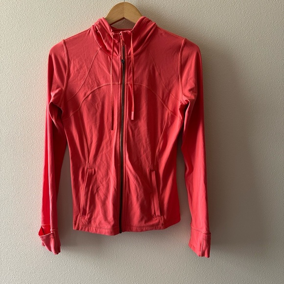 Lululemon Hooded Define Jacket *Nulu size 8 Pale Raspberry W4BPES - Picture 3 of 6